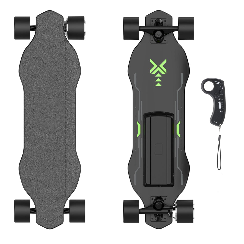 iSinwheel Commuter E-Scooter V6 Elektromos Gördeszka Távirányítóval | 8-Rétegű Juharfa és Hordozható Kivitel